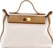 Pre-Owned Hermes 24/24 Bag Canvas and Swift 35