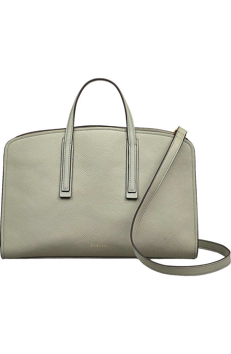 Radley Arragon Row Medium Zip Around Satchel Bag, Main, color, Drizzle