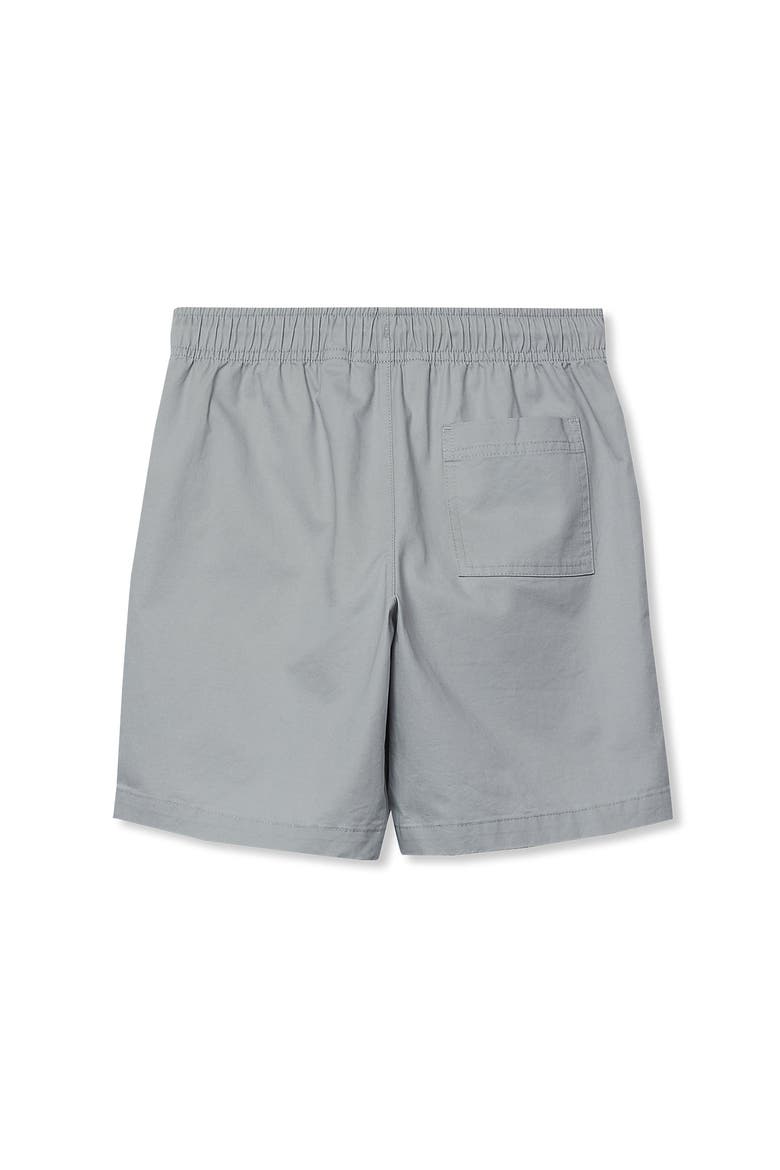 Boys Cotton Pull On Shorts, Alternate, color, Cool Gray
