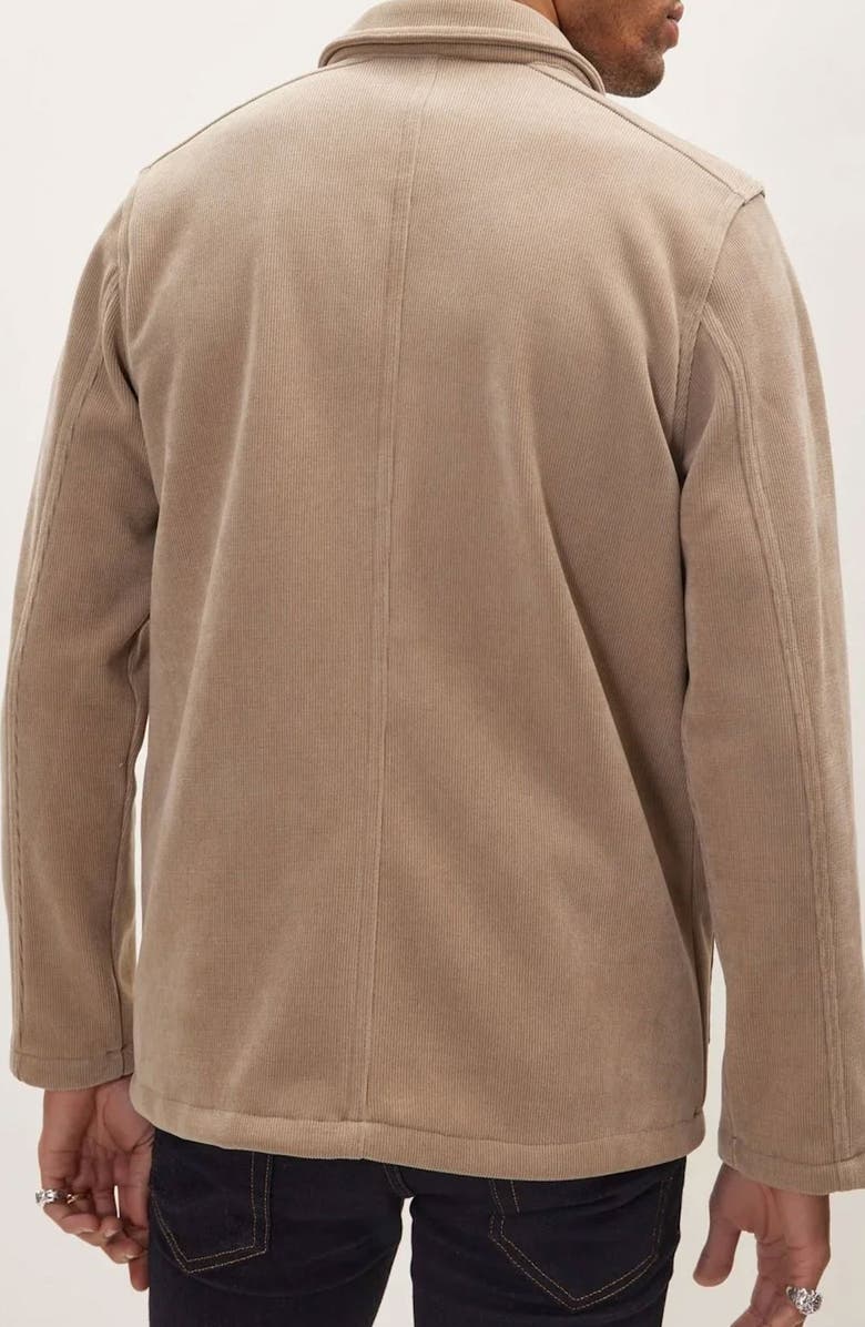 RON TOMSON Relaxed Corduroy Utility Jacket, Alternate, color, Beige