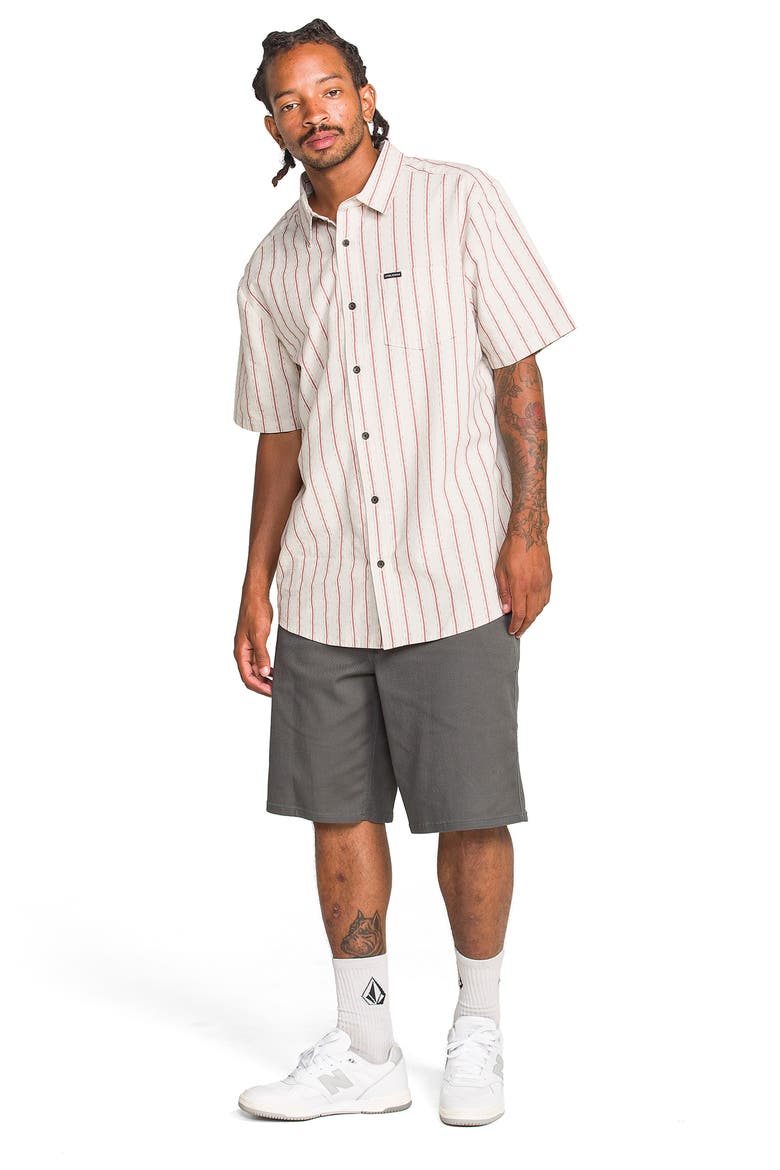 Billow Loose Fit Shorts, Alternate, color, CASTLEROCK