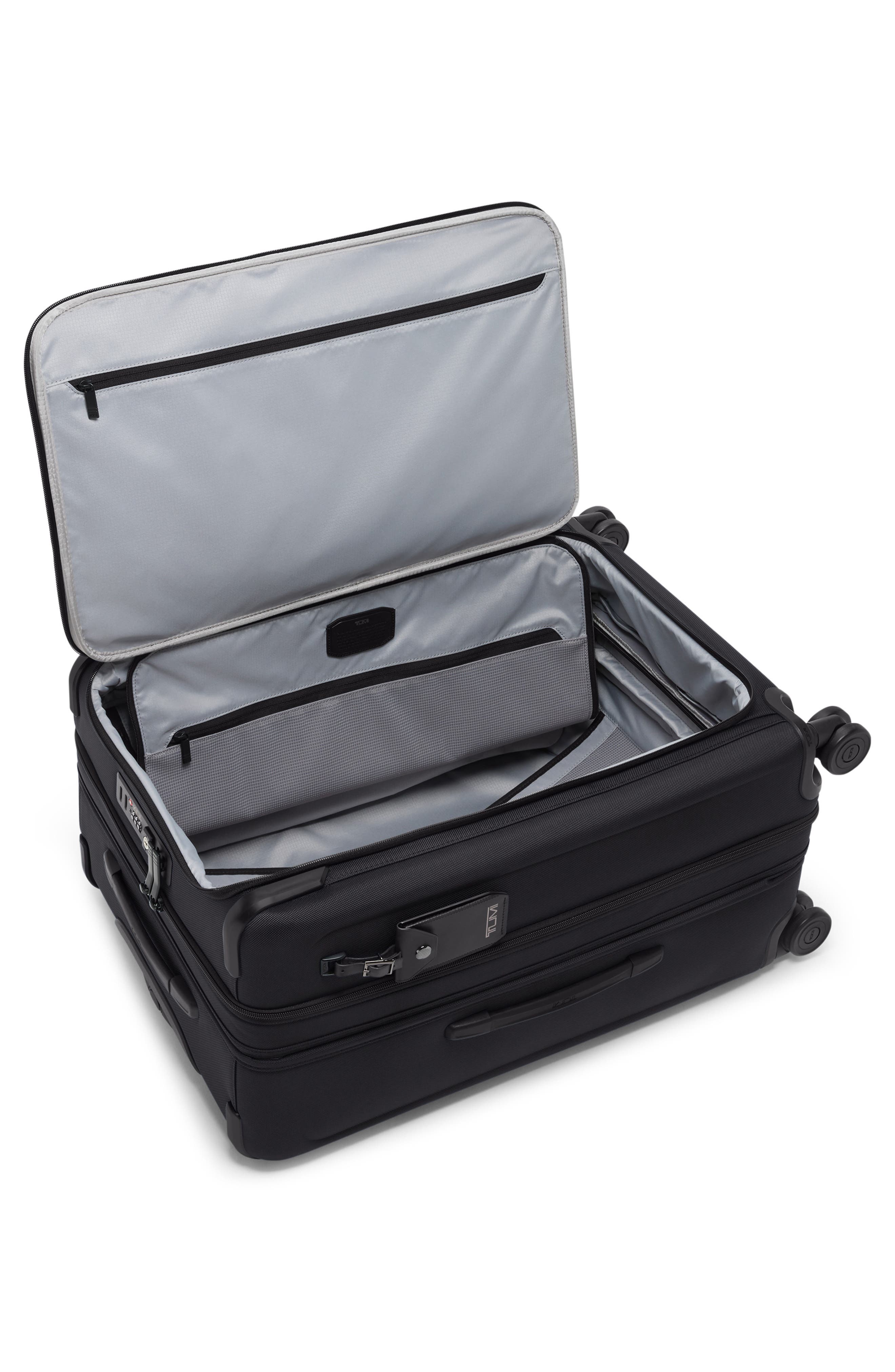 TUMI Medium Dual Access Expandable Checked Bag, Alternate, color, Black