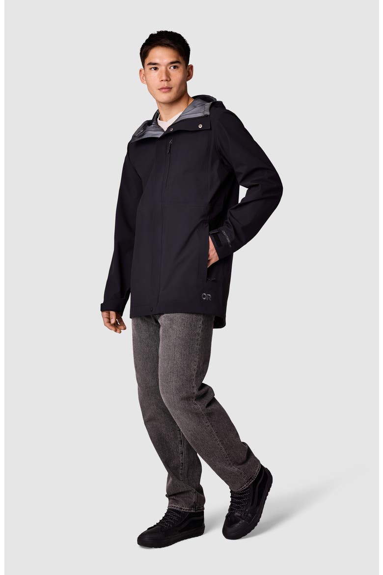 Foray 3L Trench, Alternate, color, BLACK
