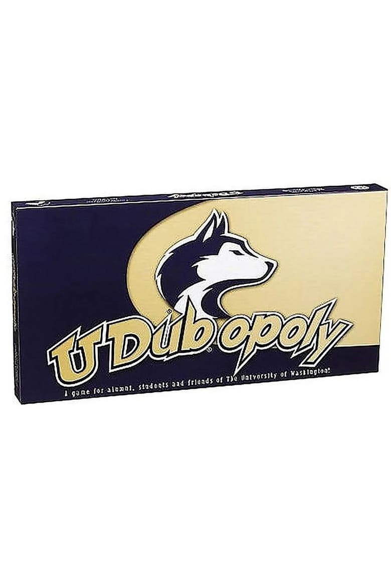 University of Washington U DubOpoly Monopoly Board Game, Main, color, Multicolored
