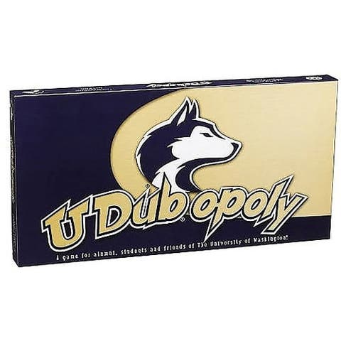 University of Washington U DubOpoly Monopoly Board Game