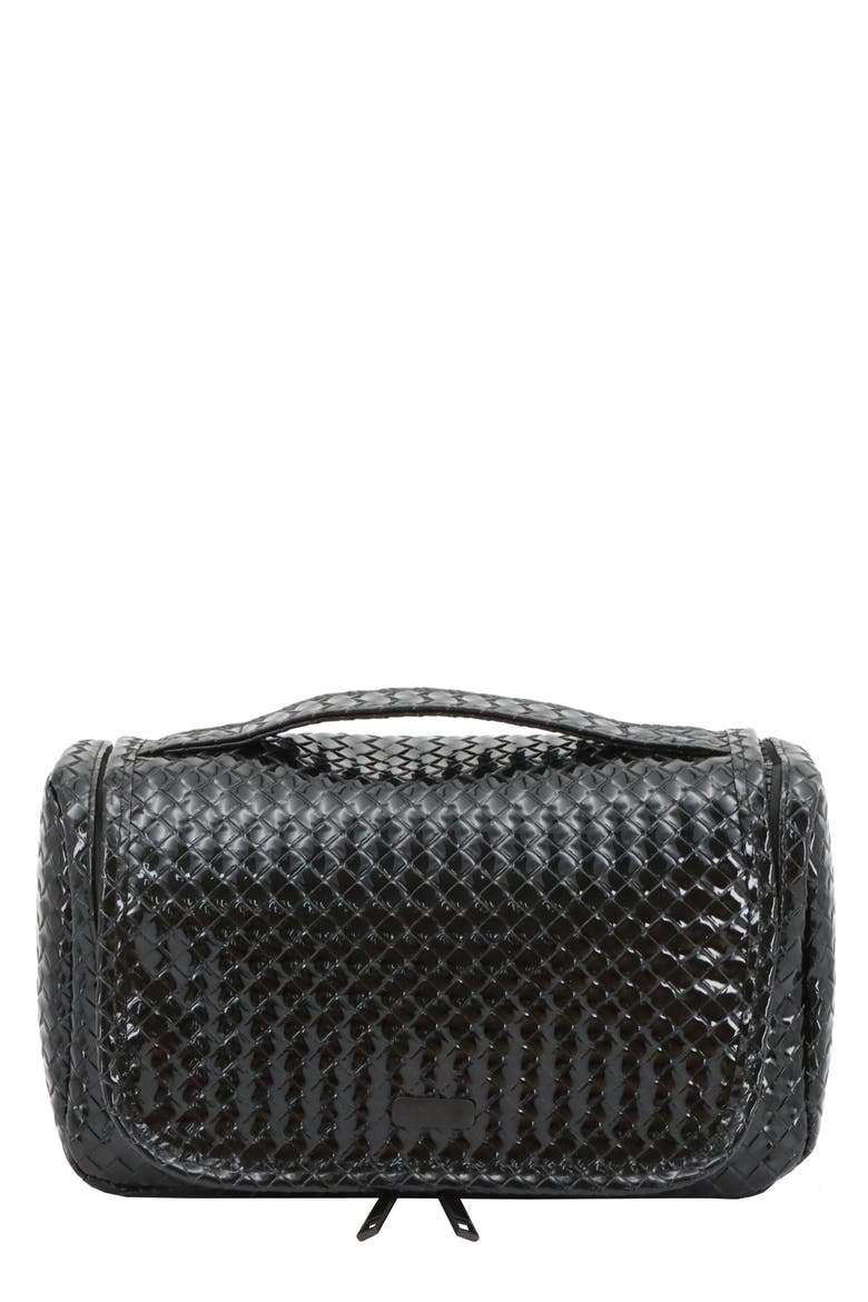 Cosmo Hanging Toiletry Bag, Main, color, BLACK