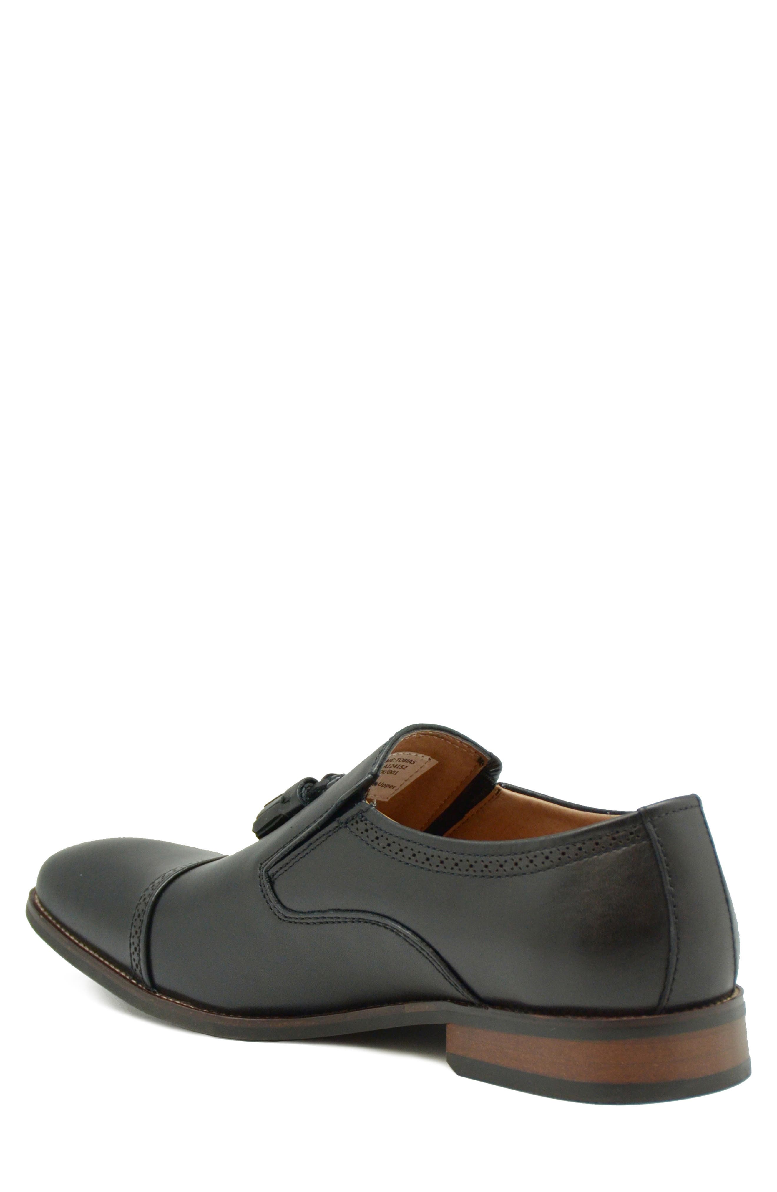 La Milano Tobias Tassel Loafer, Alternate, color, Black