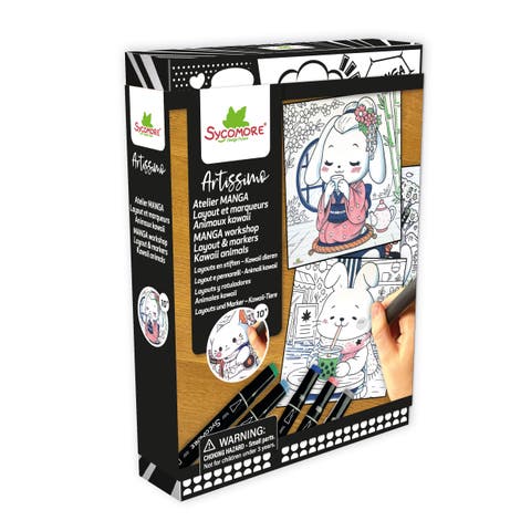 Artissimo -S Layout and markers Kawaii animals  - 10y+