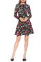 Alexa Floral Long Sleeve Fit & Flare Dress