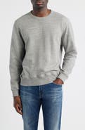 AG Blake Cotton French Terry Crewneck Sweatshirt