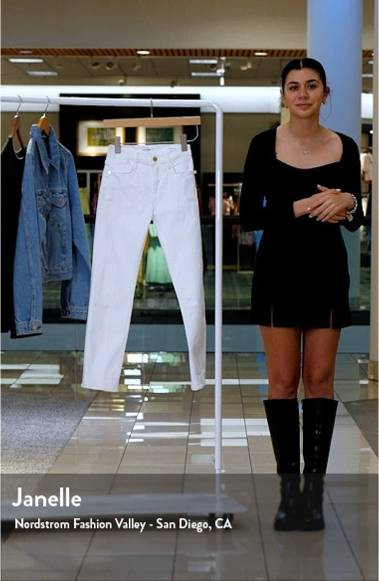 Le High Ankle Straight Leg Jeans, sales video thumbnail