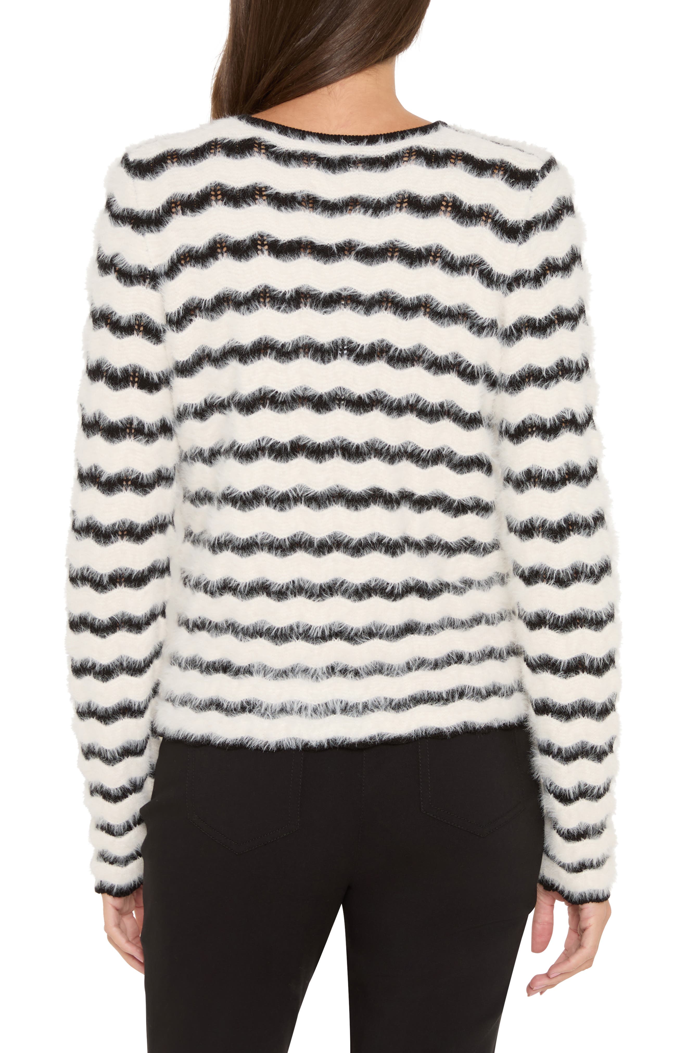 Cozy Waves Stripe Sweater - image 2