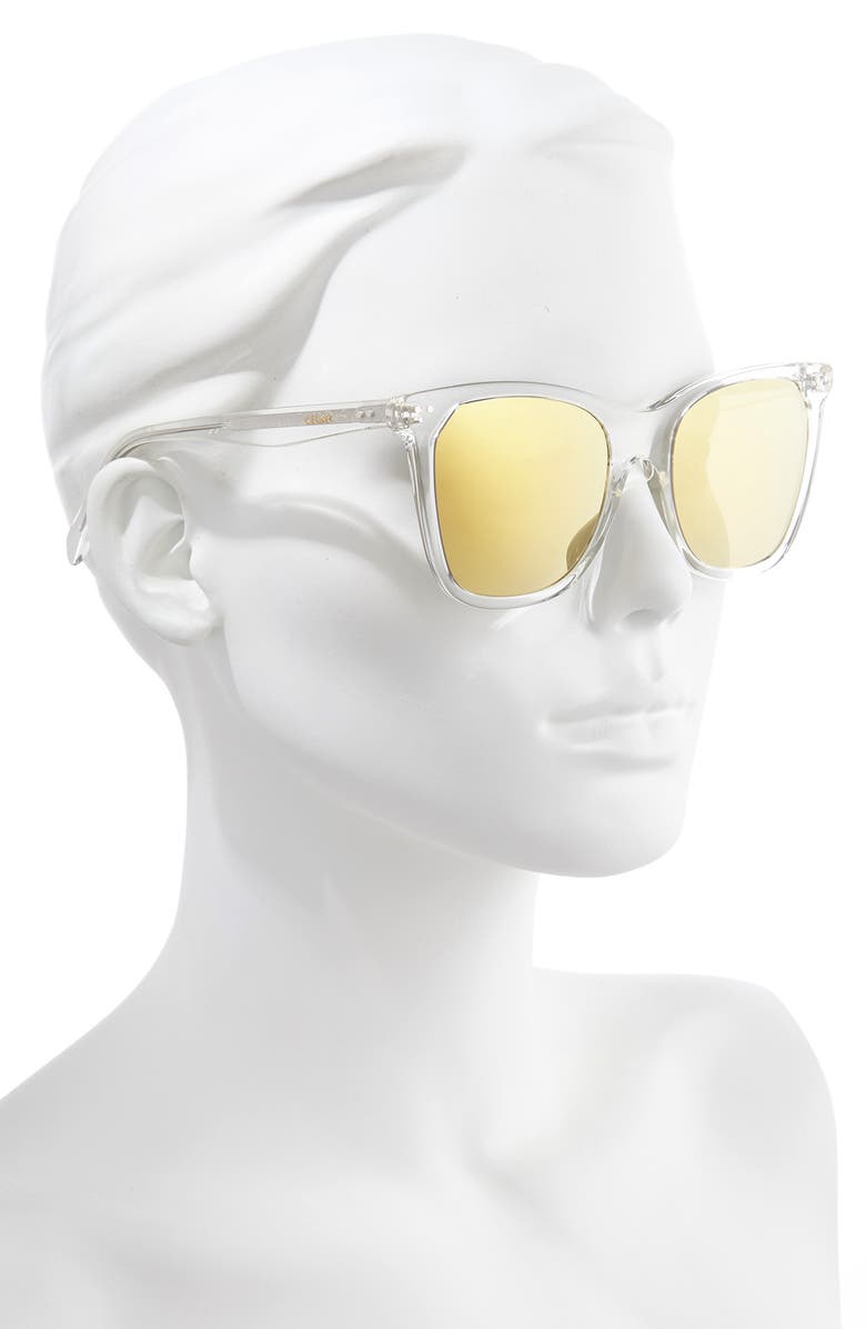 CELINE 55mm Cat Eye Sunglasses, Alternate, color, 