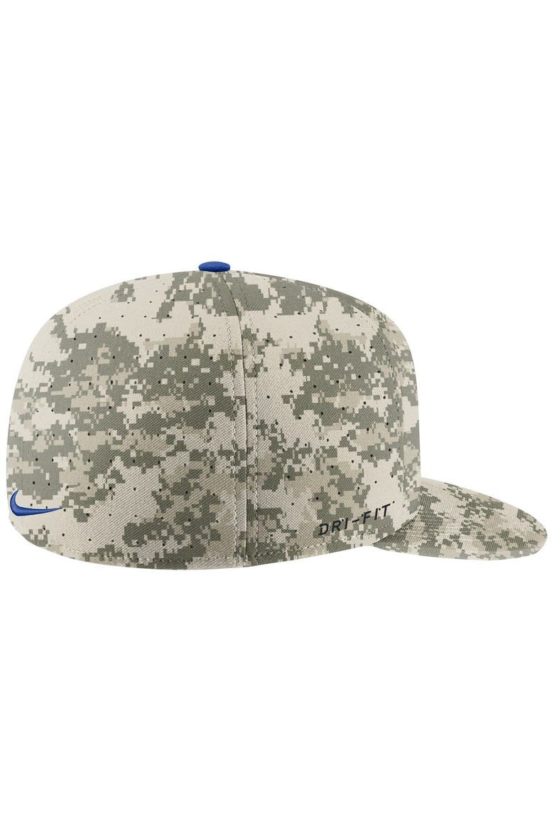 Men's Nike Camo Pitt Panthers Aero True Baseball Performance Fitted Hat, Alternate, color, Camo