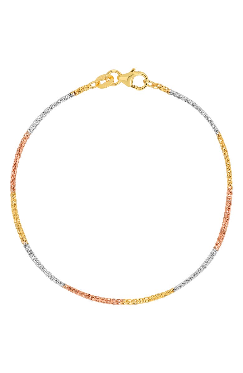 Bony Levy BLG 14K Gold Multicolor Chain Bracelet, Main, color, 