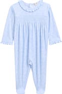 Kissy Kissy Smocked Footie