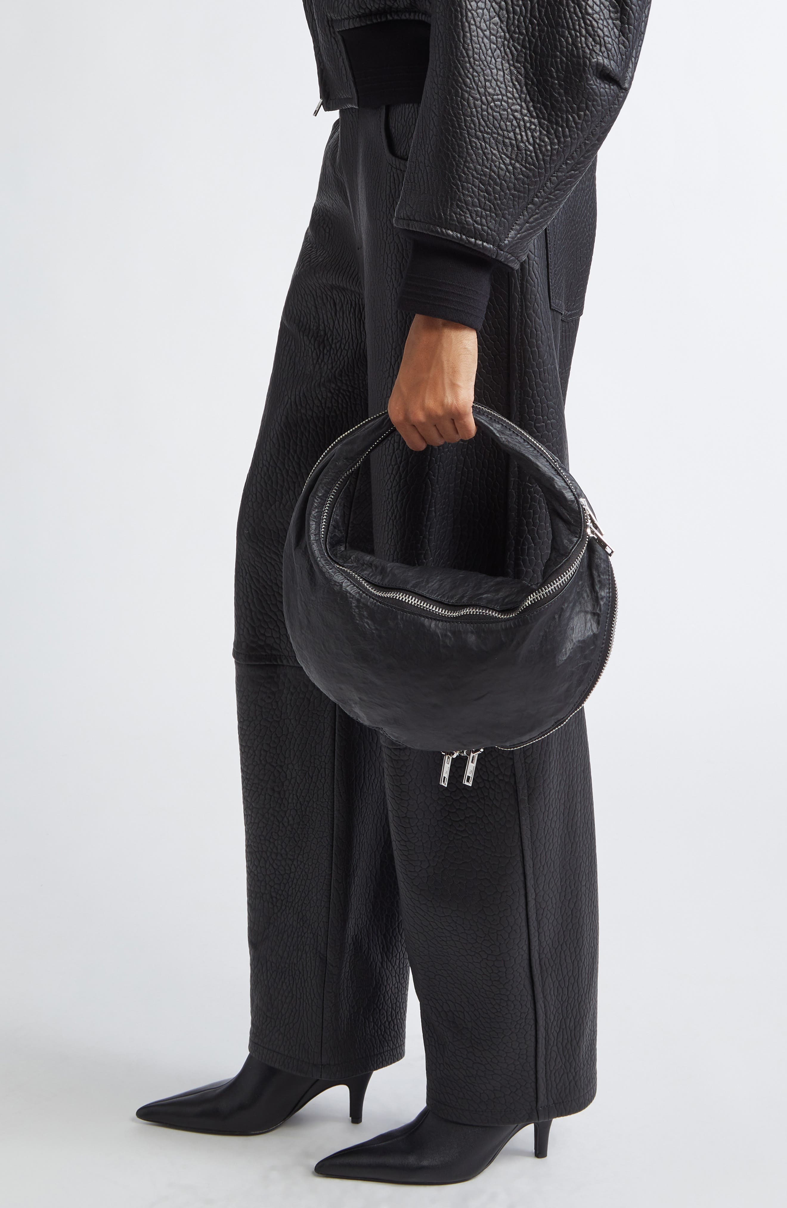 Alexander Wang Small Twyst Handbag, Alternate, color, 