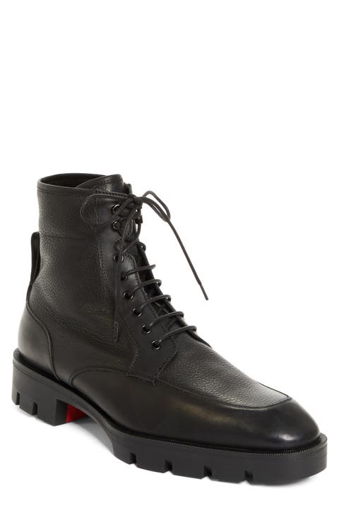 Caracolo Lion Leather Boot (Men)