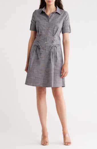 Nanette Lepore Short Sleeve Shirtdress