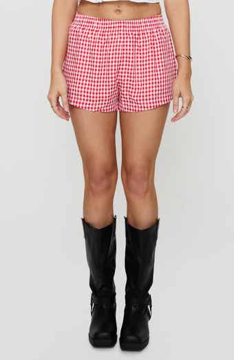 Princess Polly Beach House Gingham Shorts