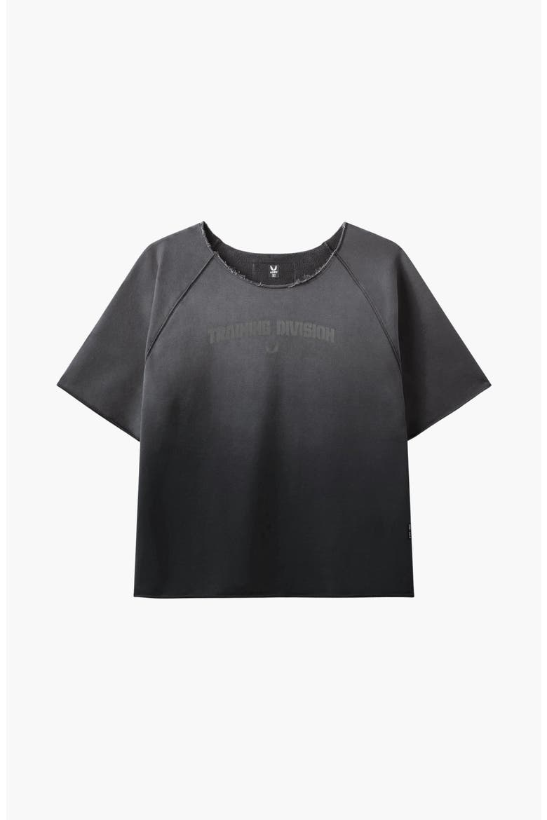 Vintage Raw Hem Pump Cover Tee, Alternate, color, Black Sun Fade