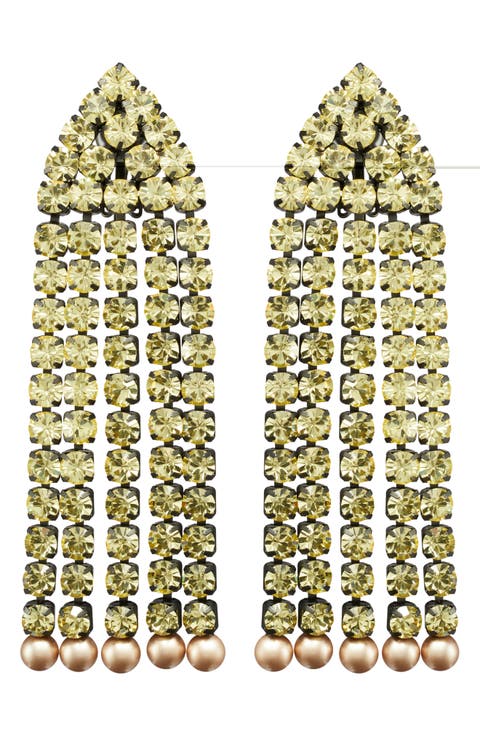 Moondance Crystal Chandelier Earrings