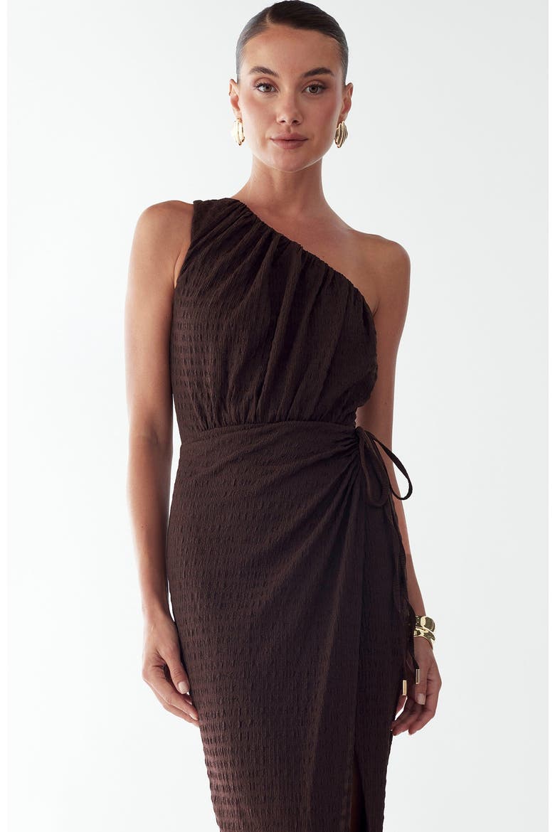 Niamh Maxi Dress, Alternate, color, Chocolate