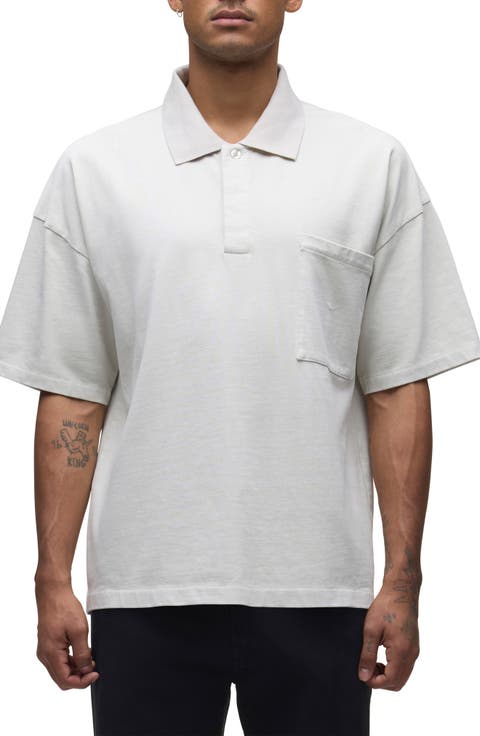 Heavyweight Cotton Pocket Polo
