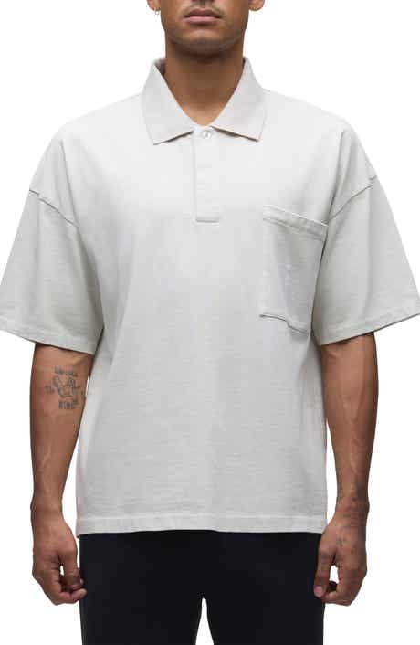 Hudson Jeans Heavyweight Cotton Pocket Polo