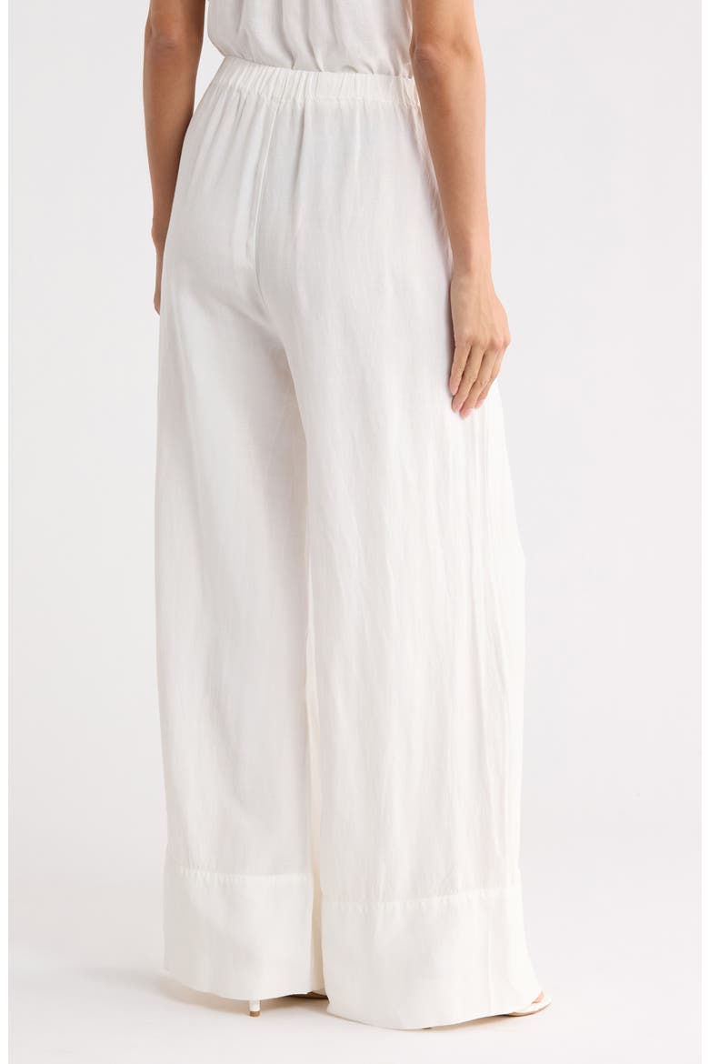 Hilo Wide Leg Pants, Alternate, color, BONE