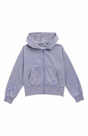 Splendid Kids' Floral Haze Zip-Up Hoodie