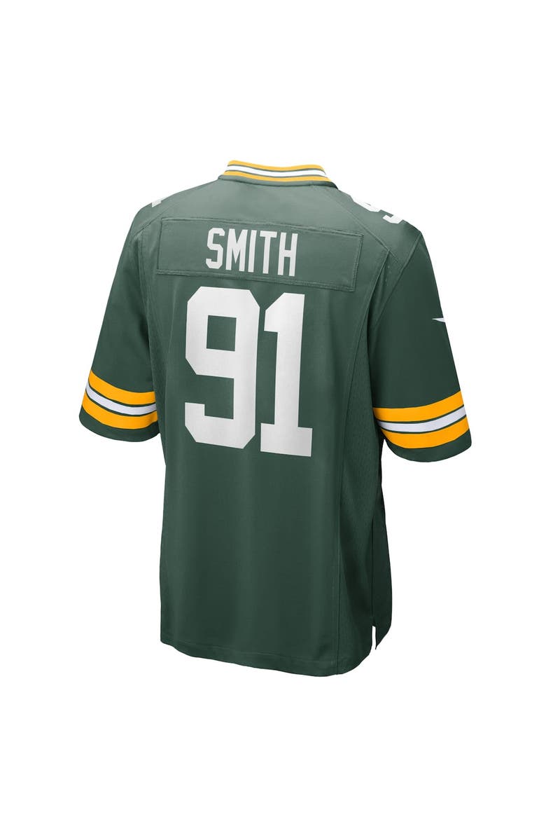 Nike Men's Nike Preston Smith Green Green Bay Packers Game Team Jersey, Alternate, color, 