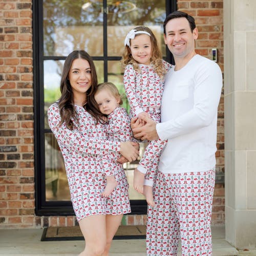 Lila And Hayes Grayson Pajama Pant Set In Multi