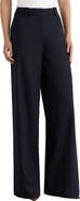 Reiss Solene Wool Blend Wide Leg Trousers