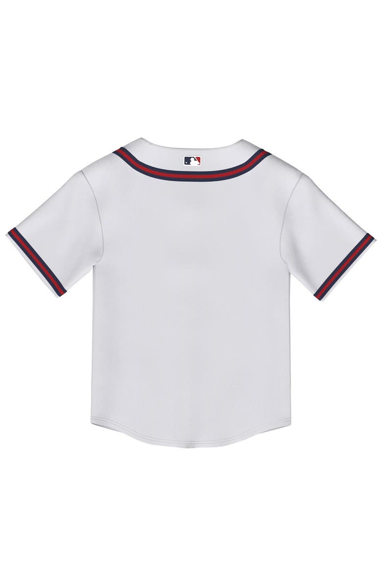 Outerstuff Toddler White Atlanta Braves Home Replica Jersey, Alternate, color, 