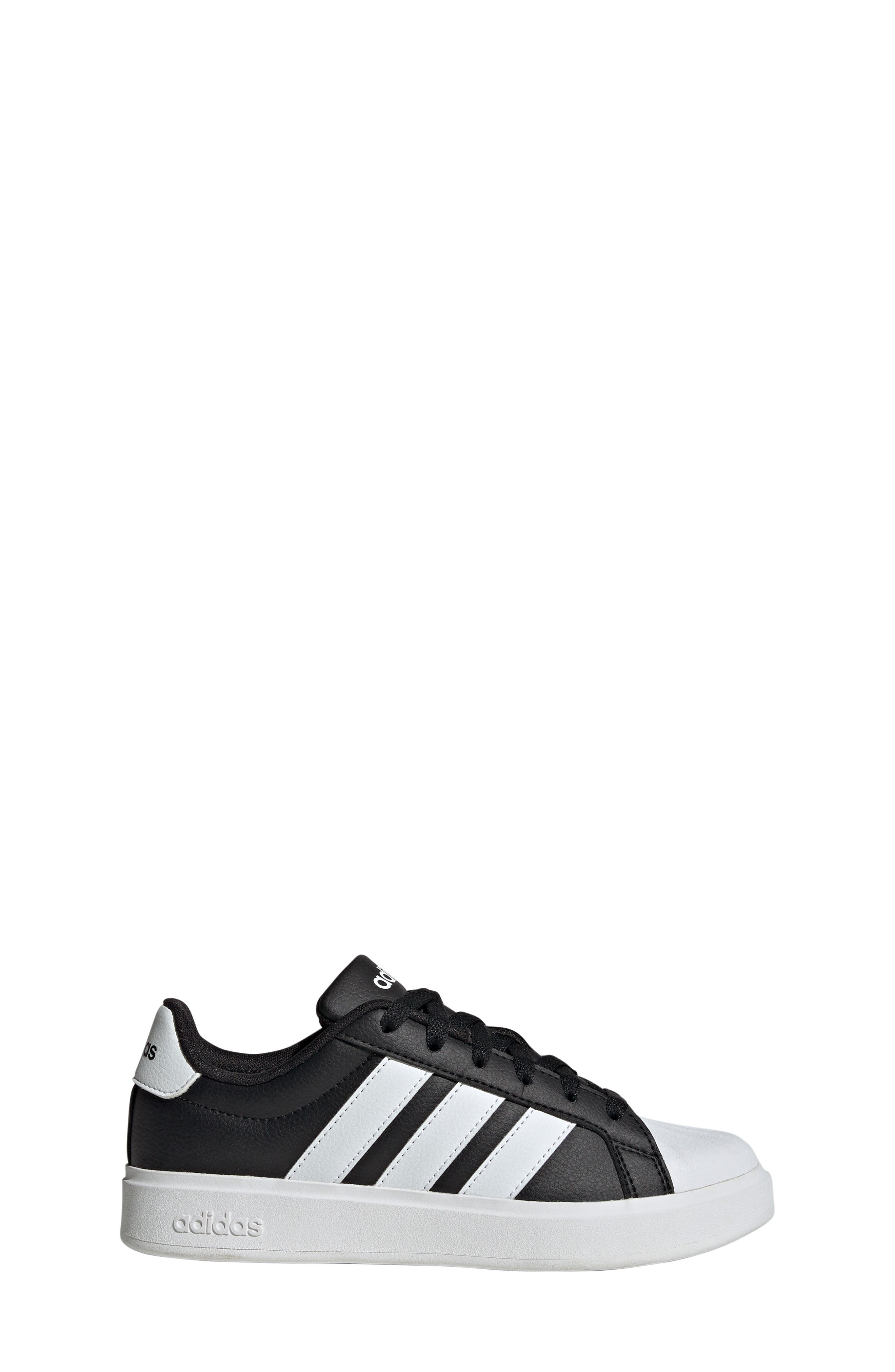 adidas Kids' Street Talk Sneaker, Alternate, color, Core Black/ Footwear White
