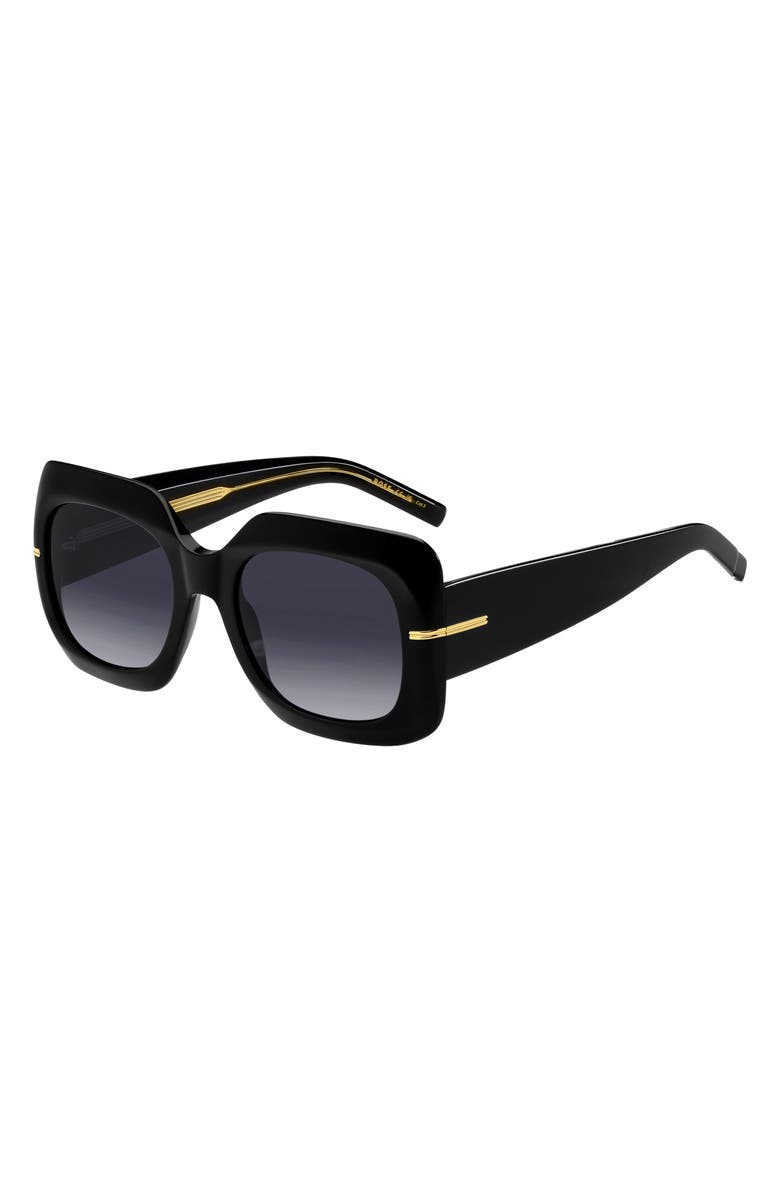 BOSS 54mm Gradient Square Sunglasses, Alternate, color,