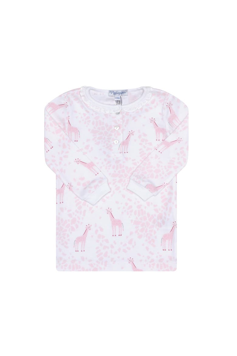 Pink Giraffe Print Pajama - Toddler & Little Kid, Alternate, color, Pink