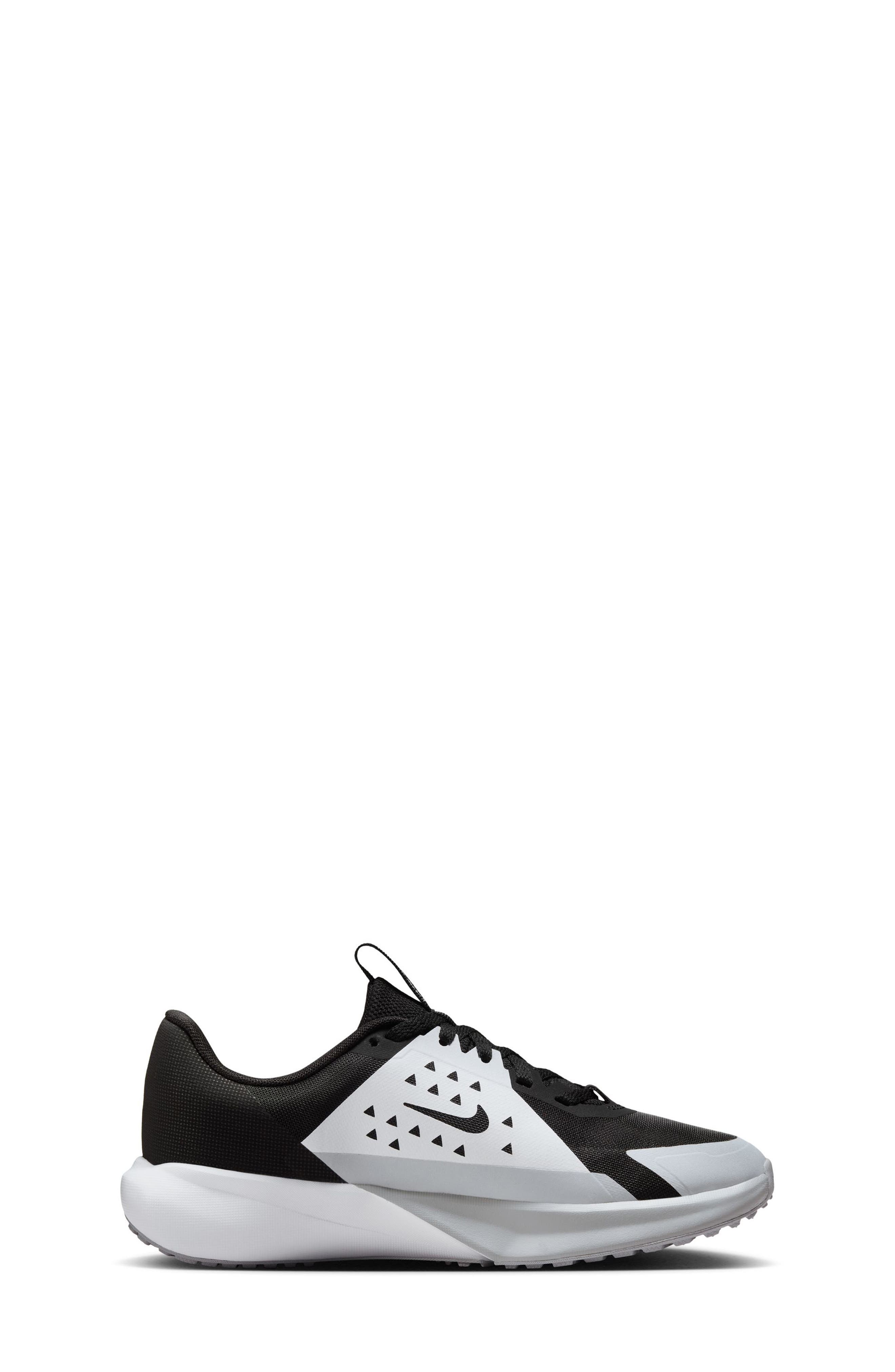 Nike Kids' Sonic Fly Running Shoe, Alternate, color, Black/ White