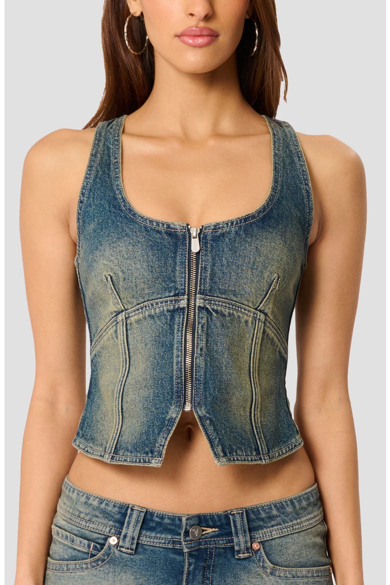 Addison Denim Vest, Alternate, color, ZAHLI