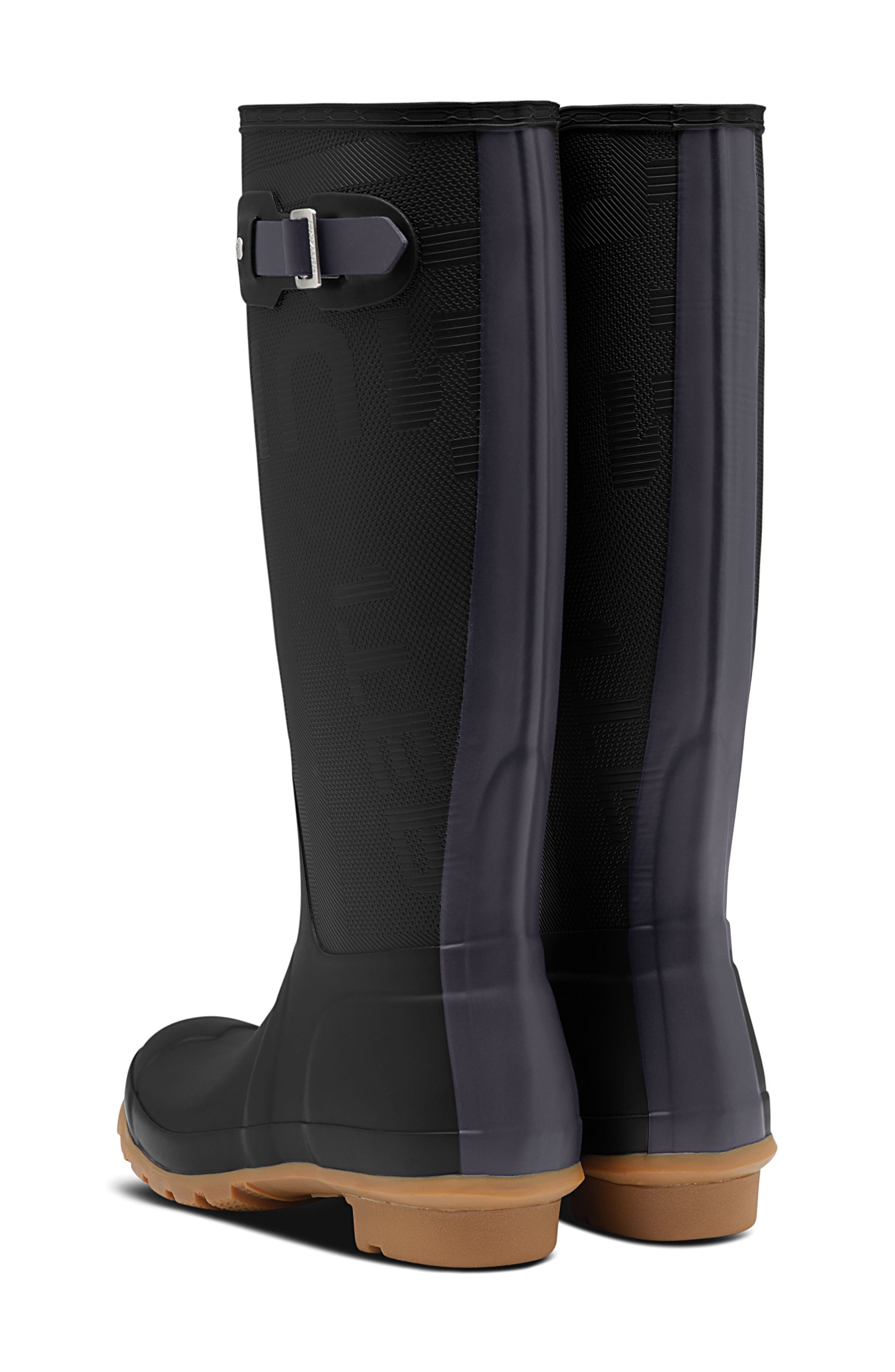 Hunter Original Tall Waterproof Rain Boot, Alternate, color, 