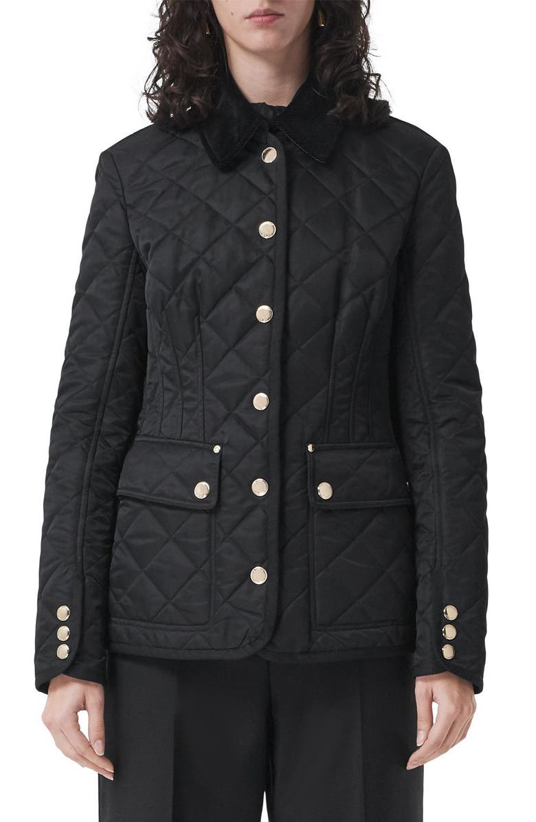 Burberry Pett Quilted Nylon Jacket, Main, color, 