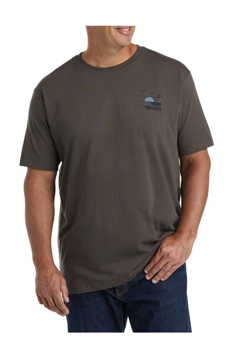 O'Neill Big & Tall Sunset Lines Graphic Tee, Main, color, 