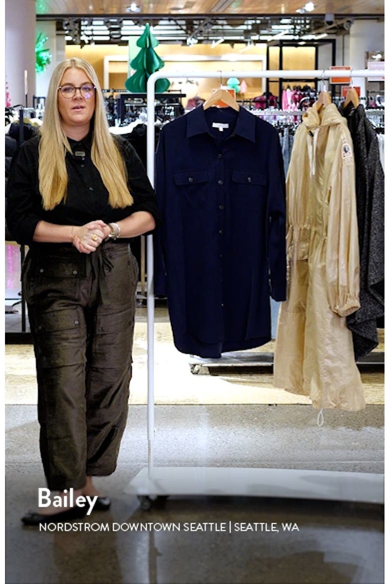 Huxley Long Sleeve Shirtdress video