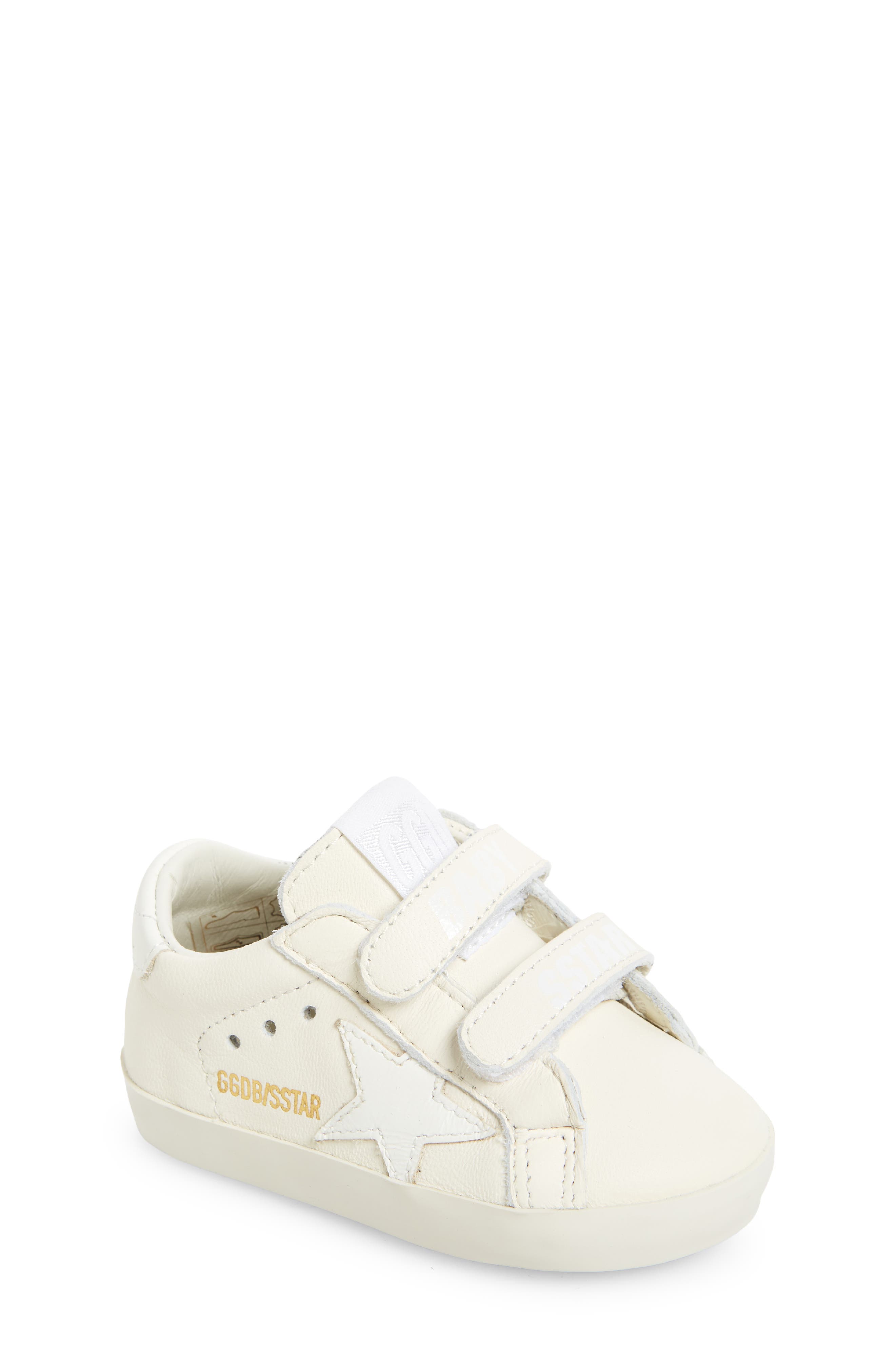 Golden Goose Baby School Sneaker, Main, color, 