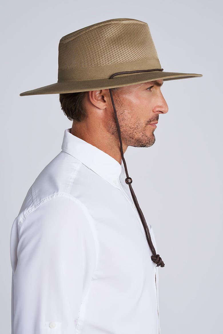 Men's Walkabout Vented Hat, UPF 50+ Sun Protection, Alternate, color, Smoke Grey