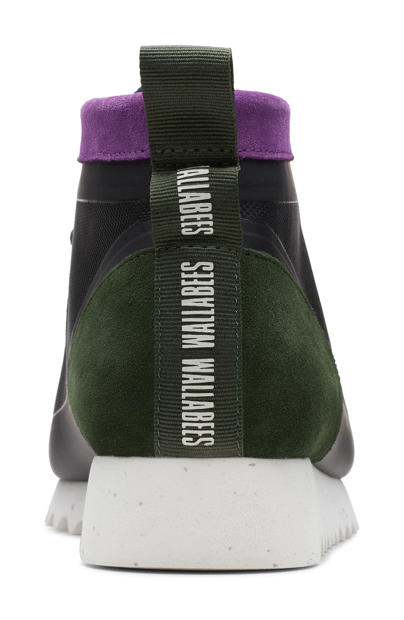Clarks<sup>®</sup> Wallabee 2 Future Chukka, Alternate, color, Black Interest
