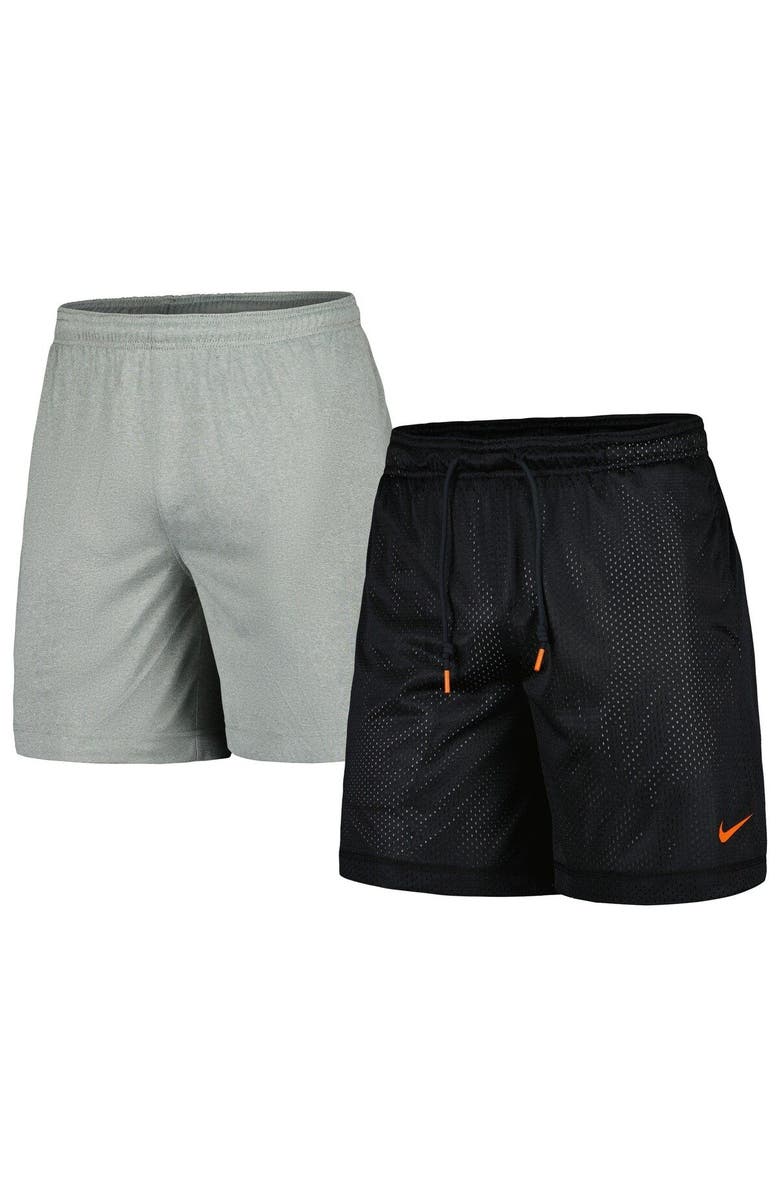 Nike Unisex Nike Black/Gray WNBA Logowoman Team 13 Performance Reversible Shorts, Main, color, 