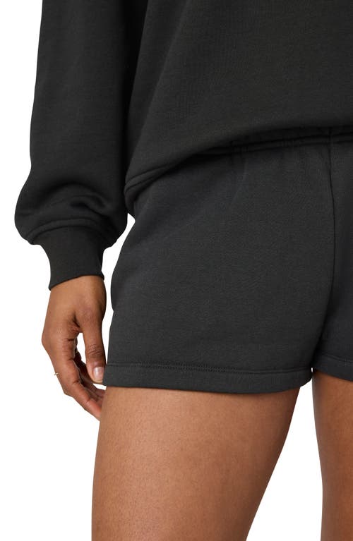 Shop Florence By Mills Cozy Crush Sweat Shorts In Black