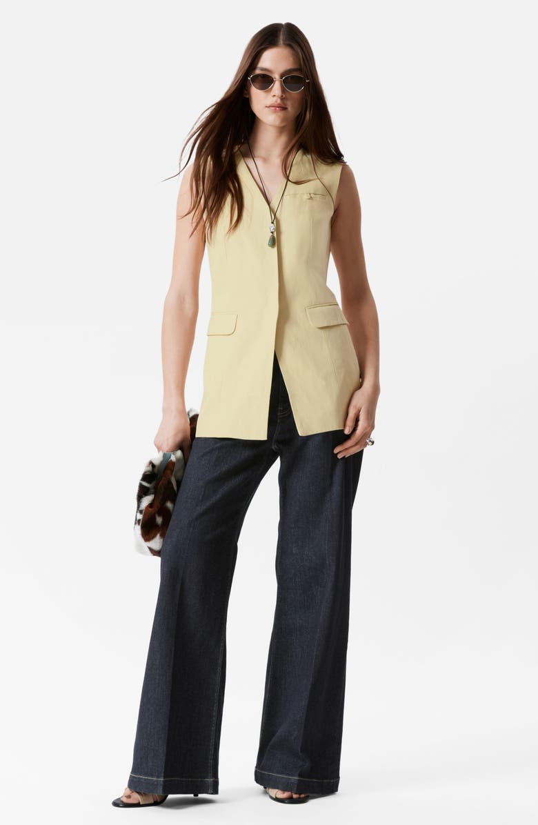 & Other Stories Cotton Blend Vest, Alternate, color,